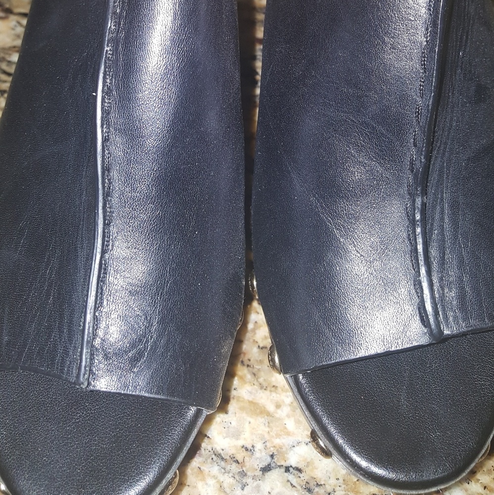 COACH Open Toe Mules